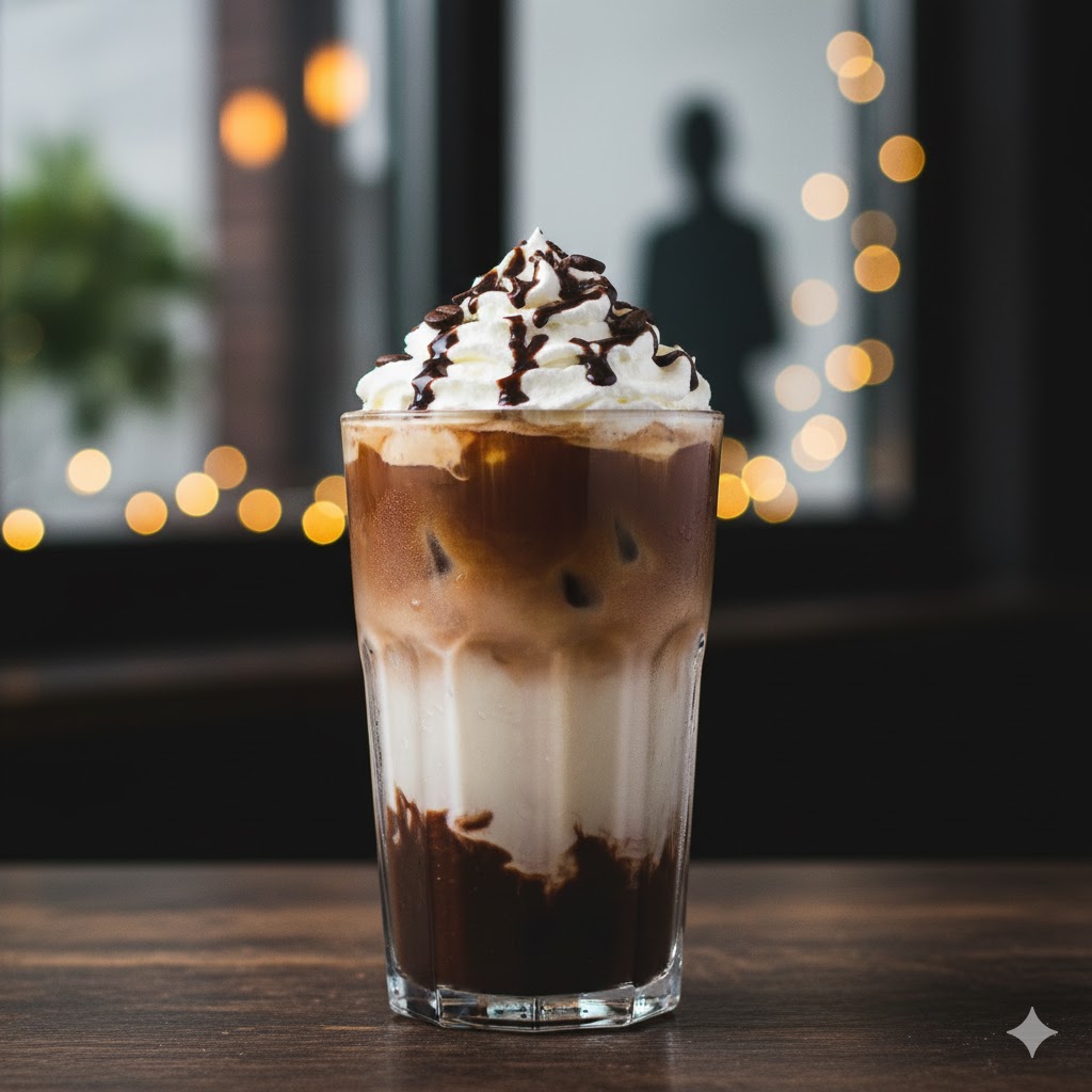 [translate:Café iced moca servido]