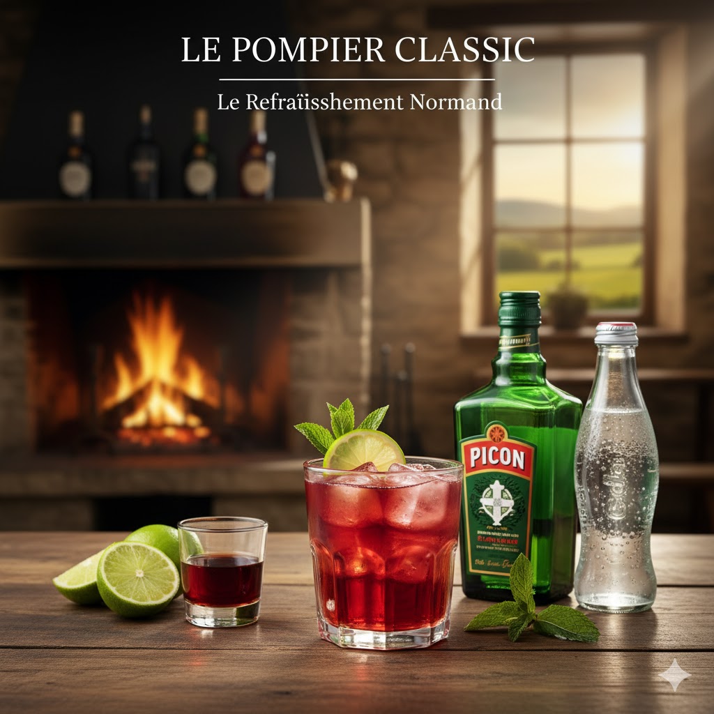 Pompier francés con grosella