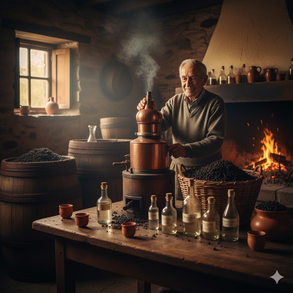 Bagaceira artesanal portuguesa