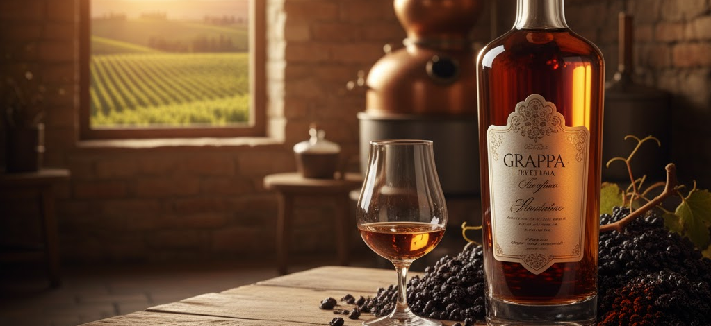 Grappa: aguardiente italiano de orujo