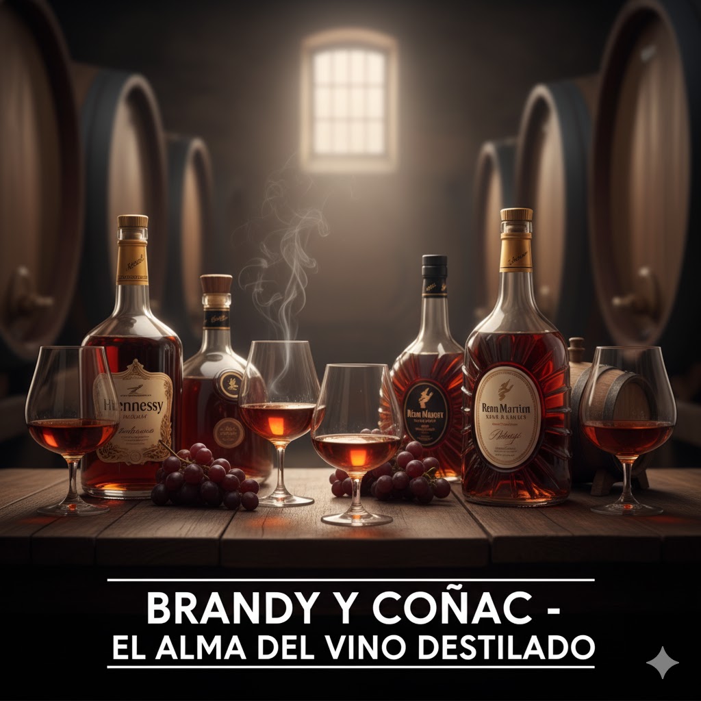 Copa snifter con brandy