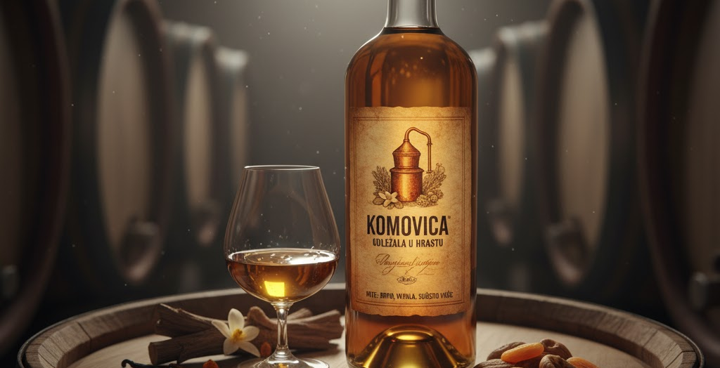 Komovica envejecida en barrica