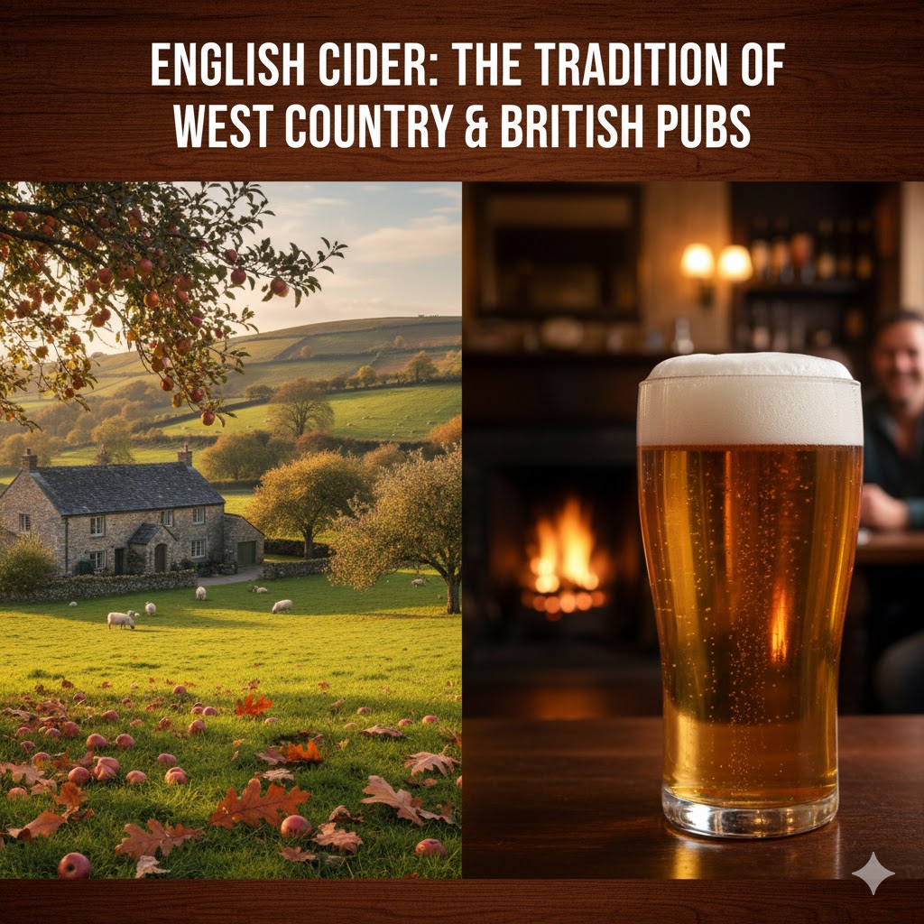 Sidra Inglesa: la tradición de West Country y los pubs británicos