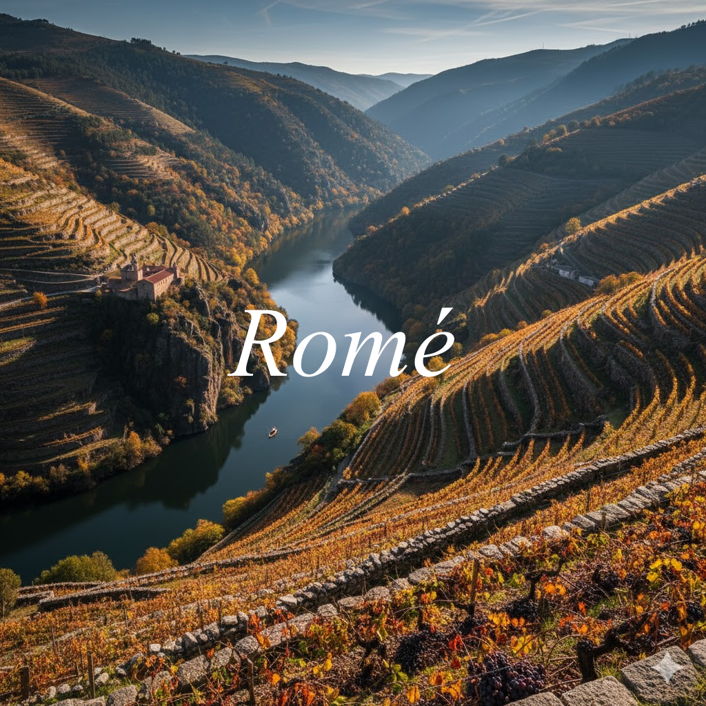 Viñedos Romé en los cañones de Ribeira Sacra