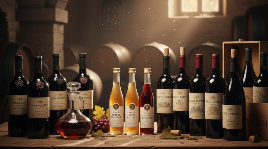 Vinos especiales: fortificados, generosos, dulces naturales y crianzas singulares