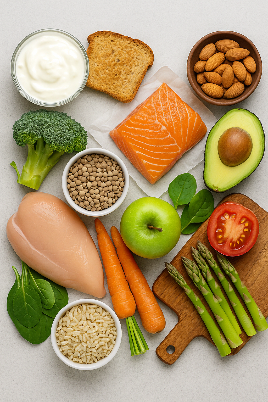 Alimentos bajos en grasa