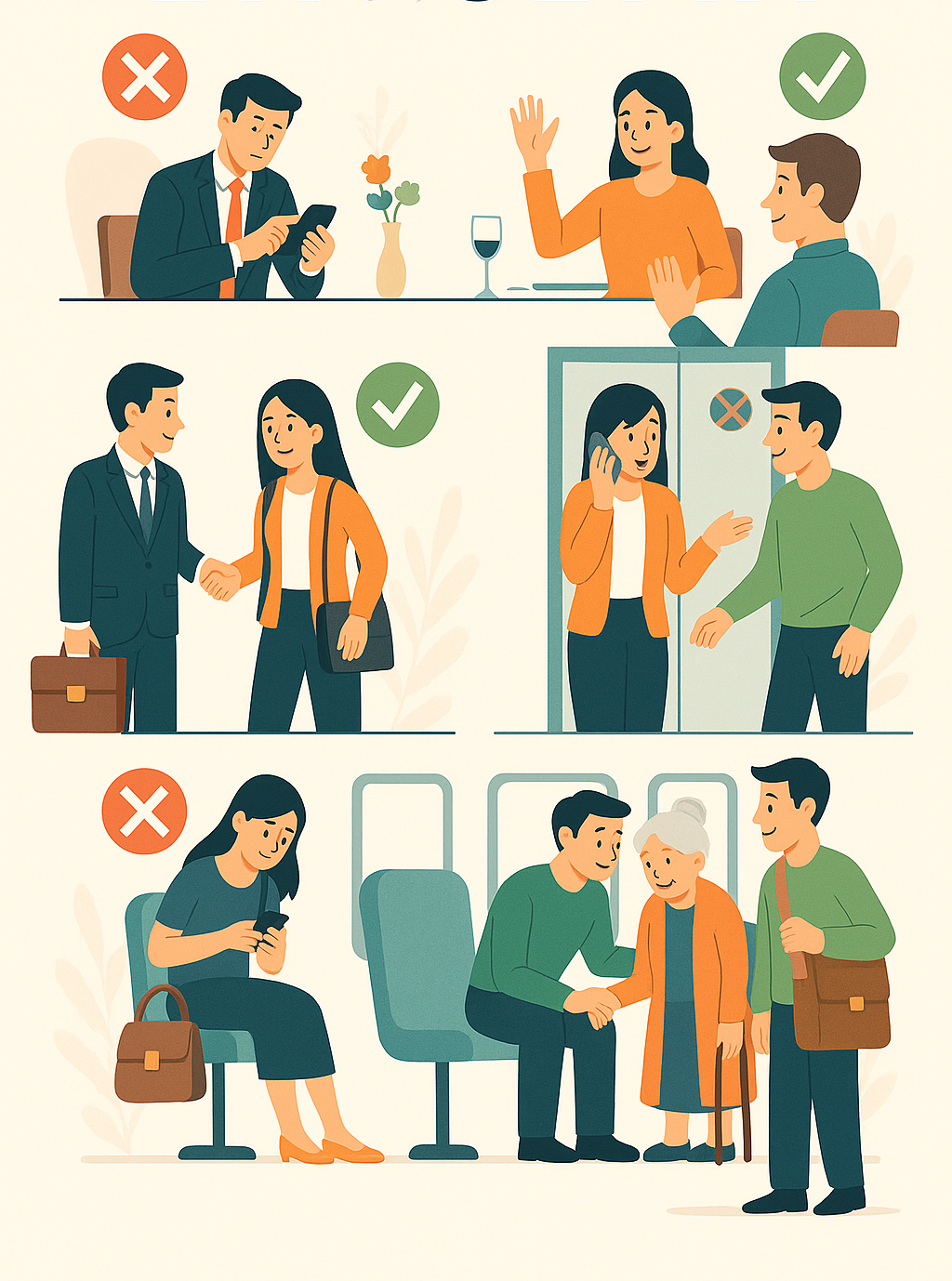 Detalles de errores diversos de convivencia