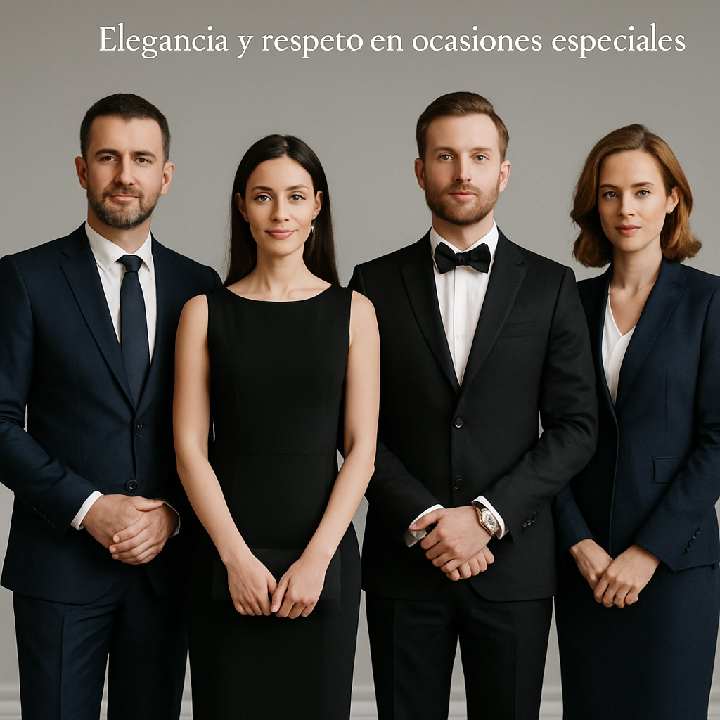 Detalle de vestimenta formal elegante