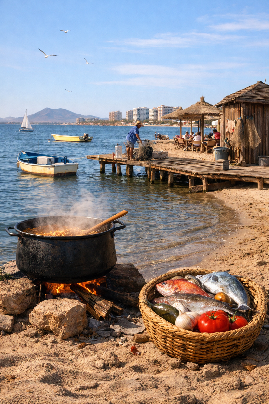 Ambiente costero murciano, asociado al caldero del Mar Menor