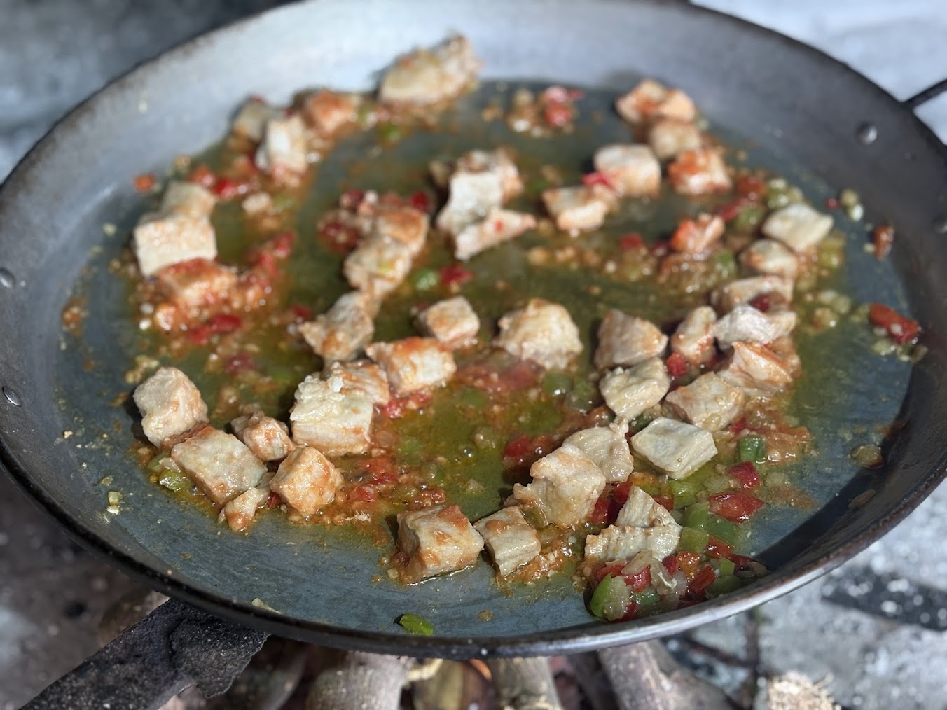 Tomate reducido en el sofrito