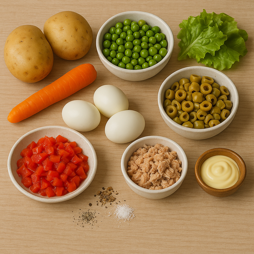 [translate:Ingredientes bocadillo ensaladilla rusa]