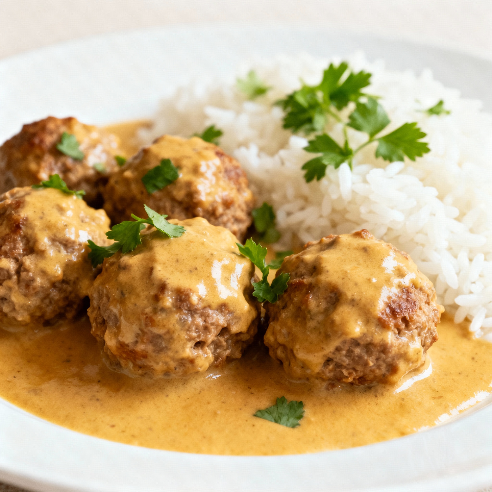 Albóndigas en salsa tradicional