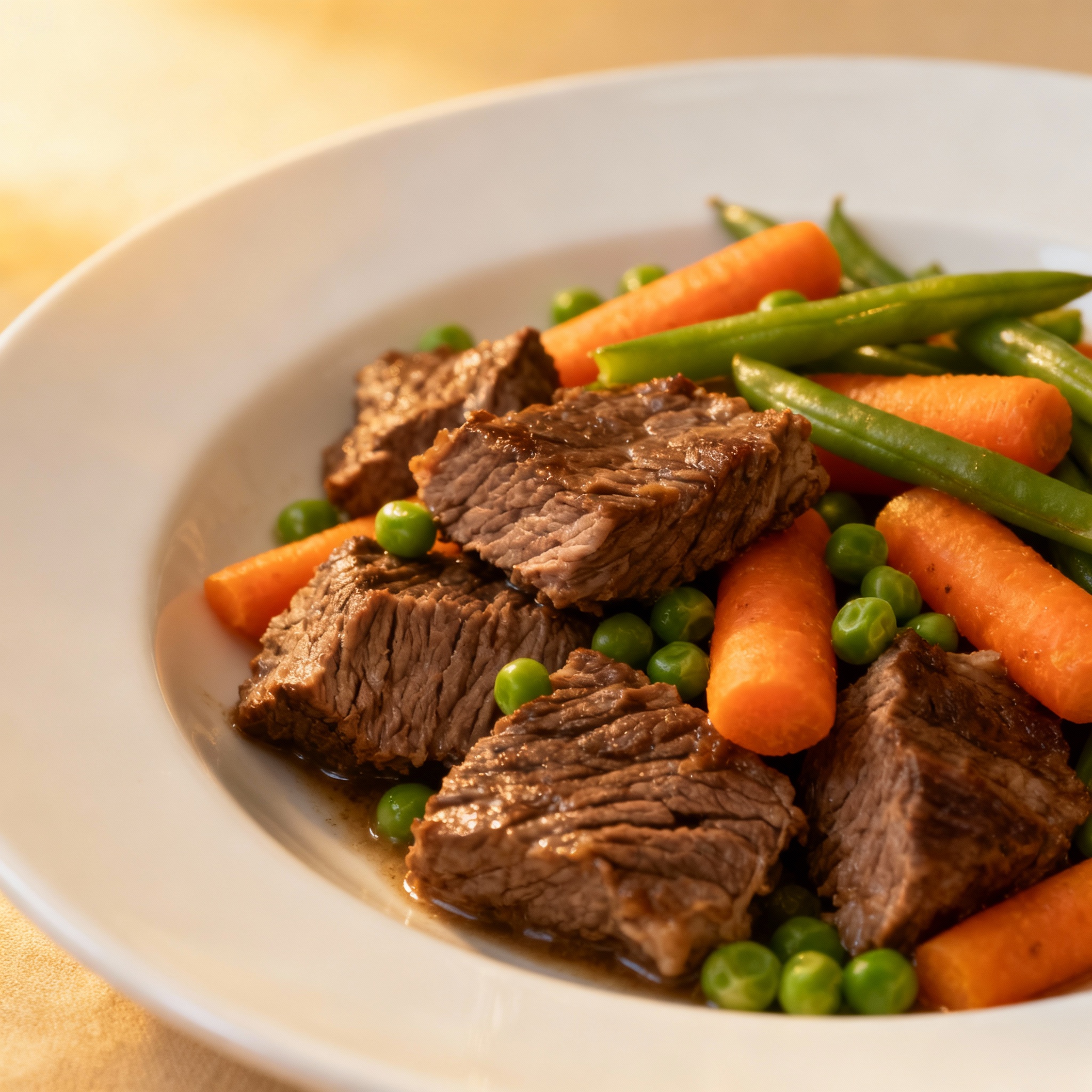 Ternera a la jardinera