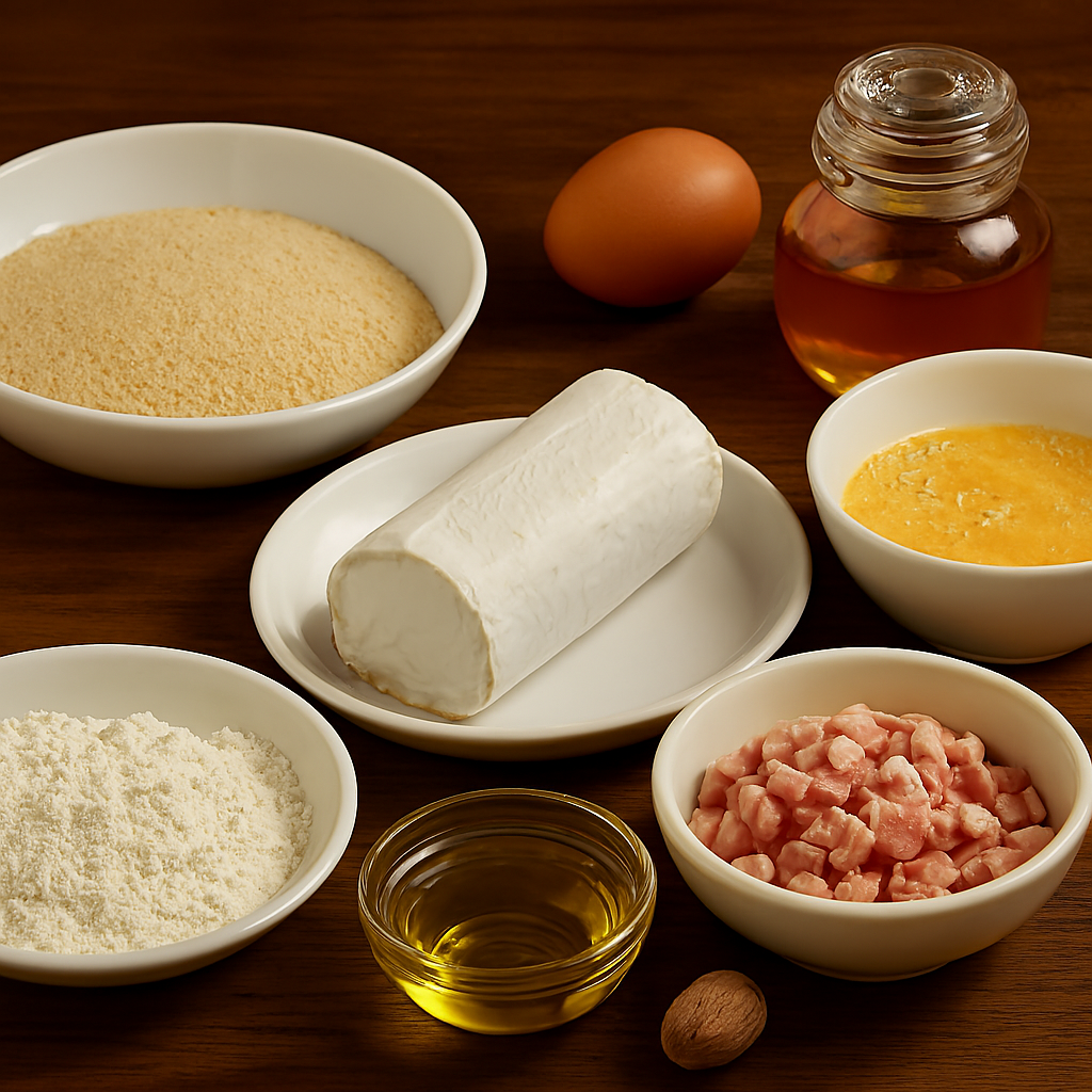 [translate:Ingredientes canapés de brie rebozado con miel]