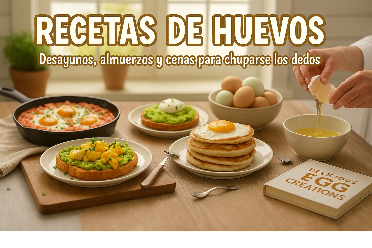 Recetas de huevos: desayunos, almuerzos y cenas para chuparse los dedos