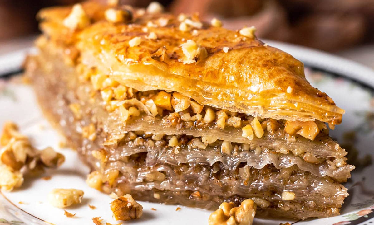 Baklava griego tradicional