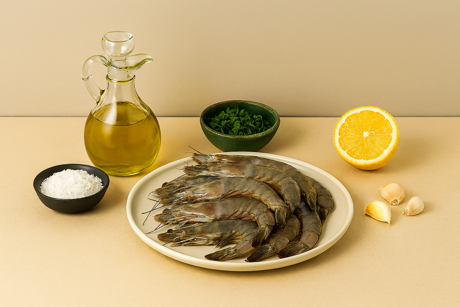 Ingredientes Langostinos a la Plancha