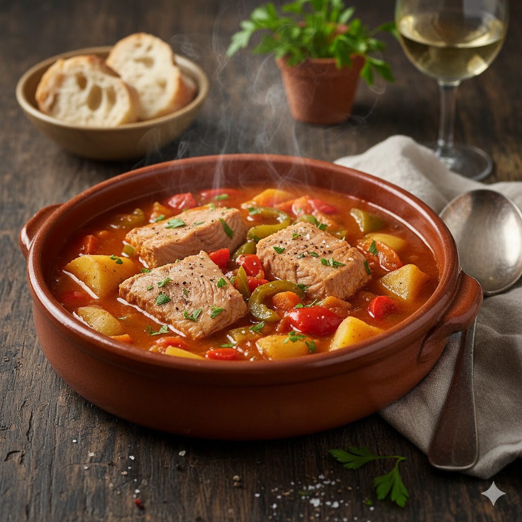 Marmitako de Bonito servido