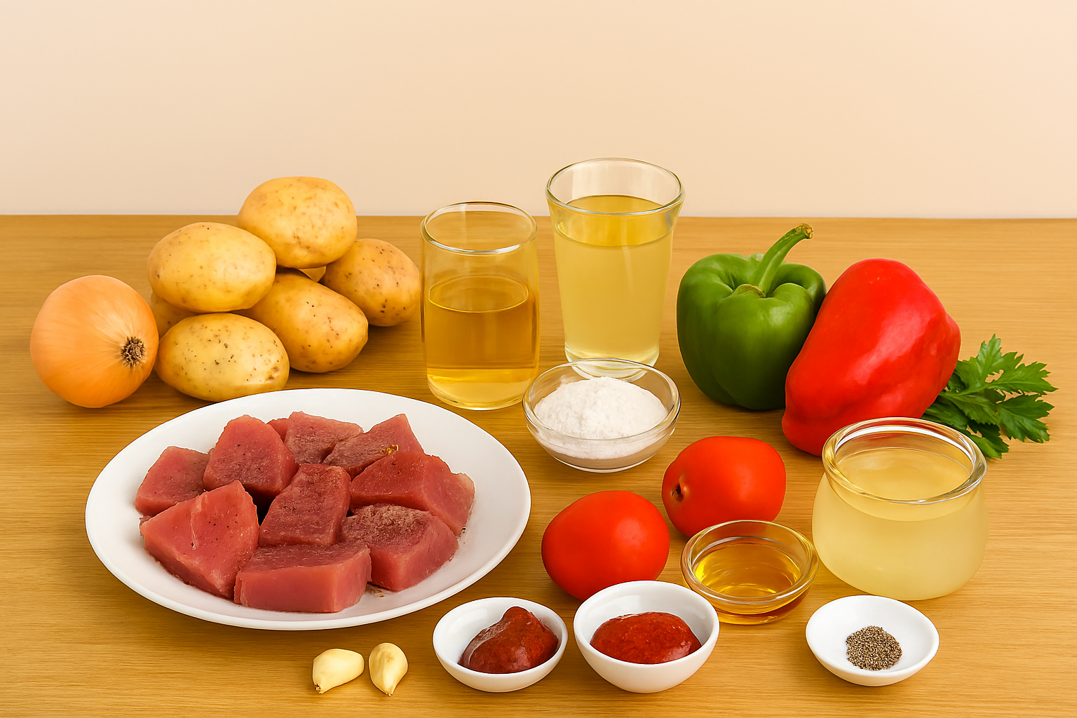 Ingredientes Marmitako de Bonito