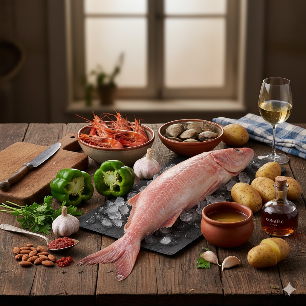 Ingredientes Suquet de Pescado