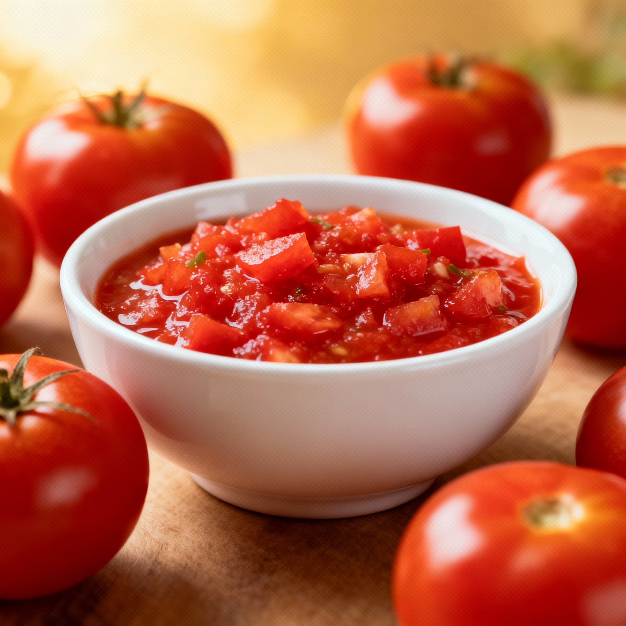 Salsa de tomate casera