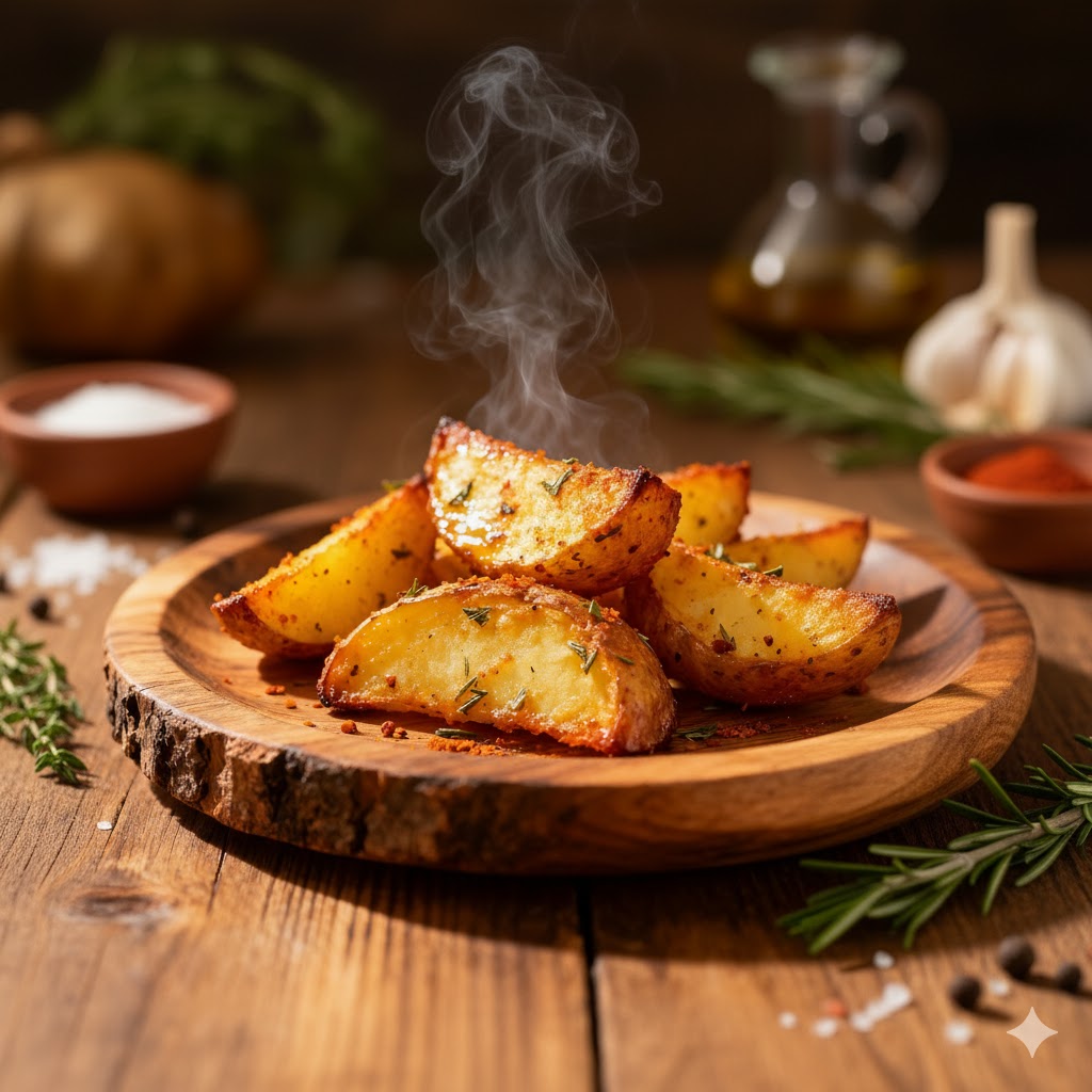 Ingredientes Patatas Gajo al Horno con Especias