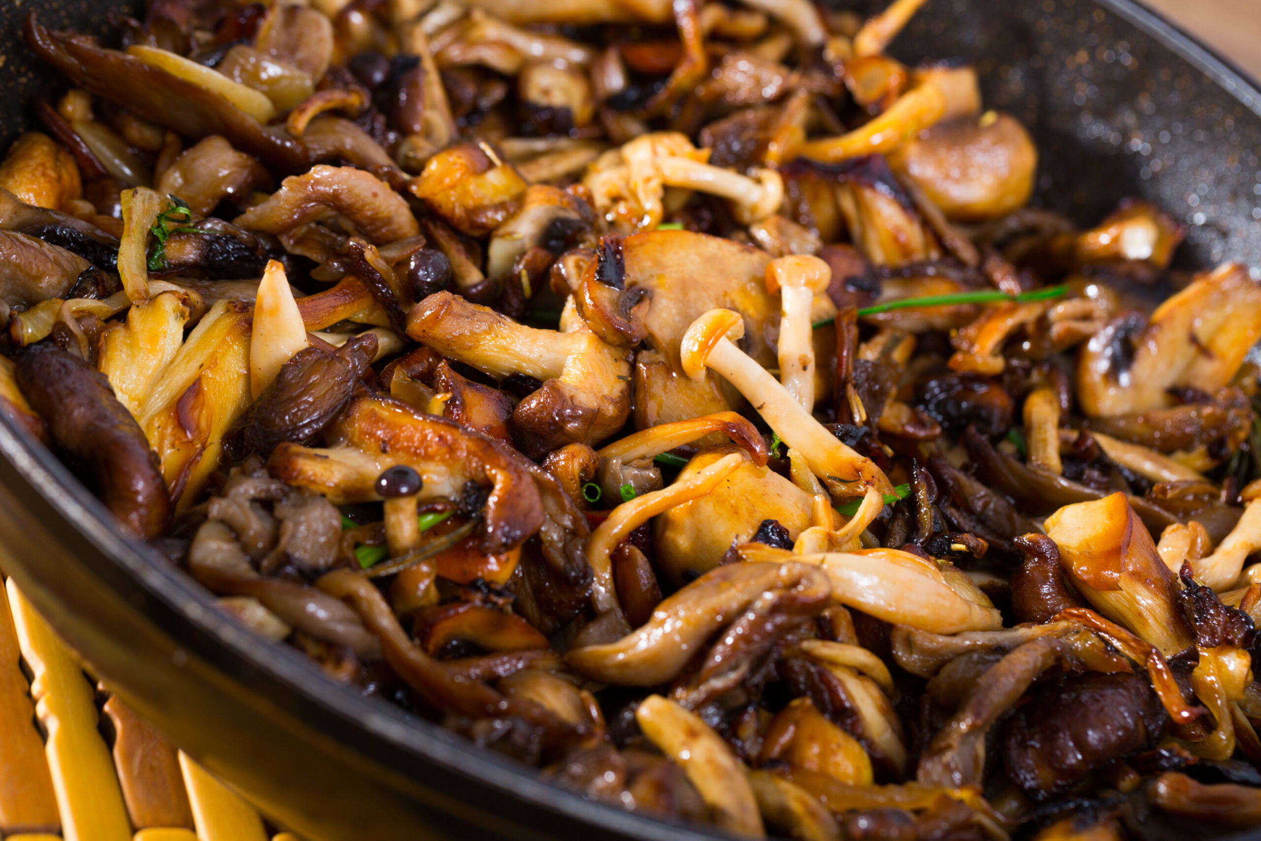 Setas Salteadas al Ajillo