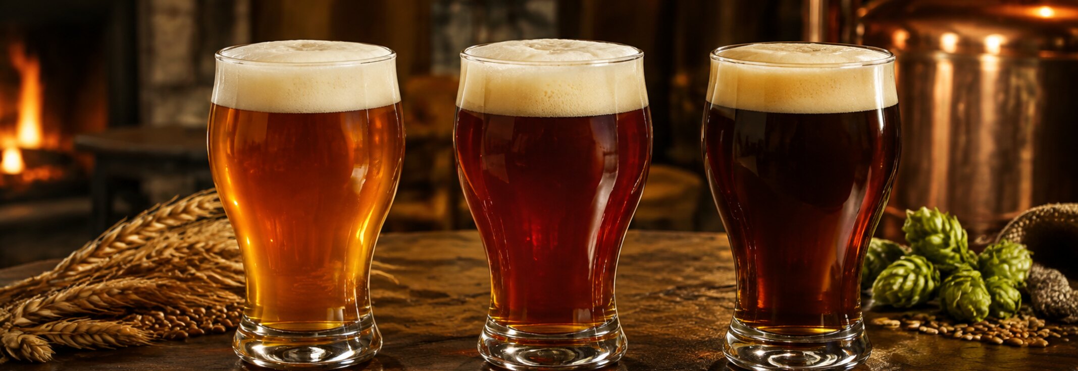 Selección de cervezas para conocer Amber, Red y Brown Ale