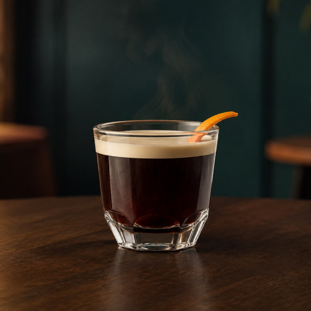 Café Calypso con ron, licor de café y nata fina