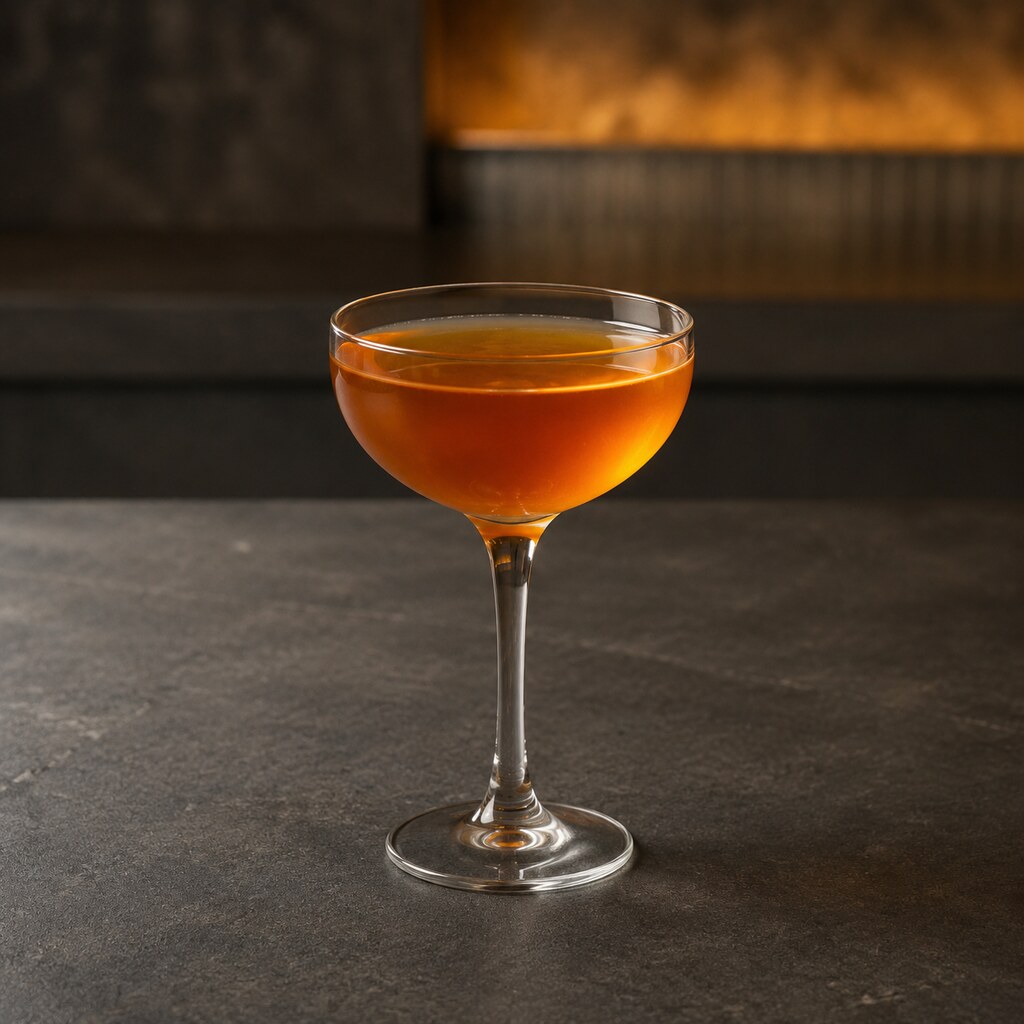 Paper Plane anaranjado de bourbon, Amaro Nonino, Aperol y limón