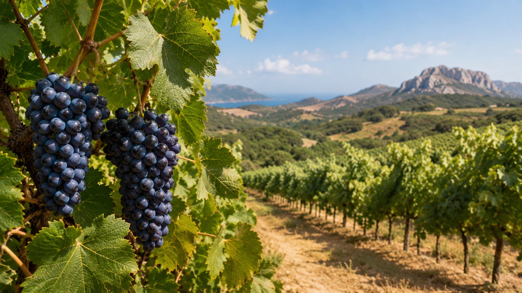 Cannonau: viñedo y paisaje de su región de referencia