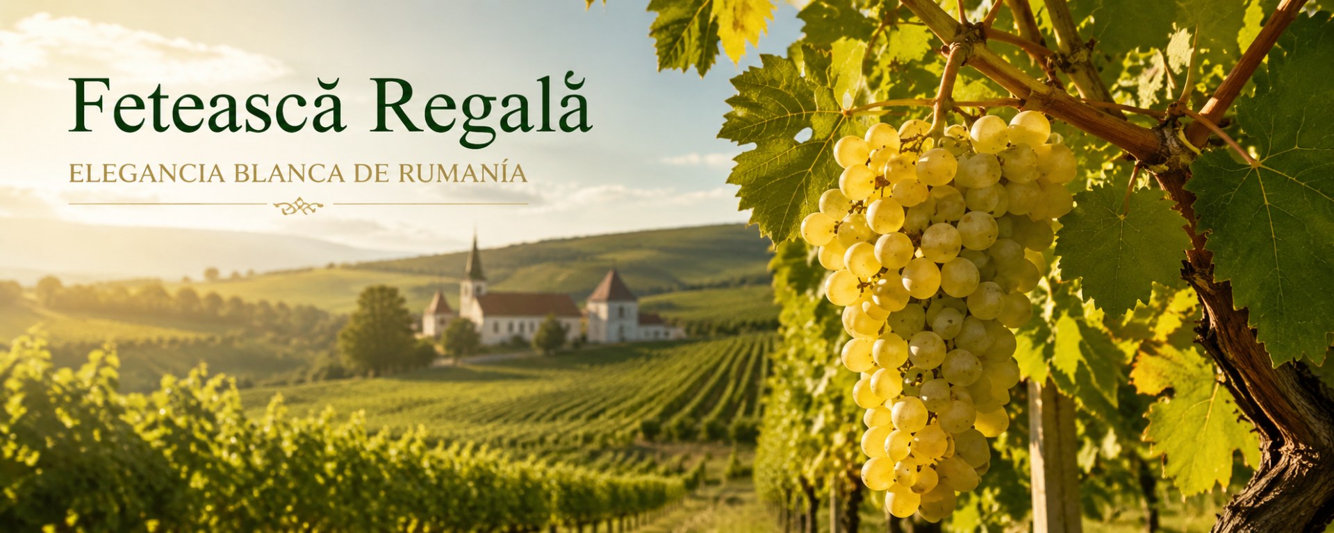 Fetească Regală: viñedo y uvas en su territorio de referencia
