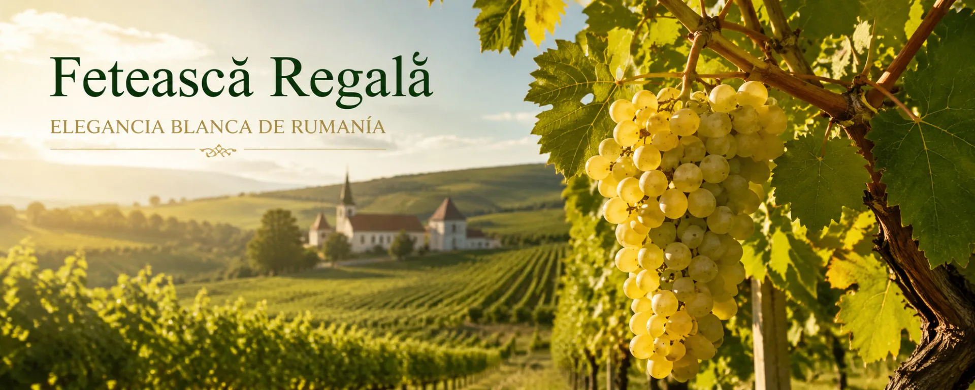 Fetească Regală: viñedo y uvas en su territorio de referencia