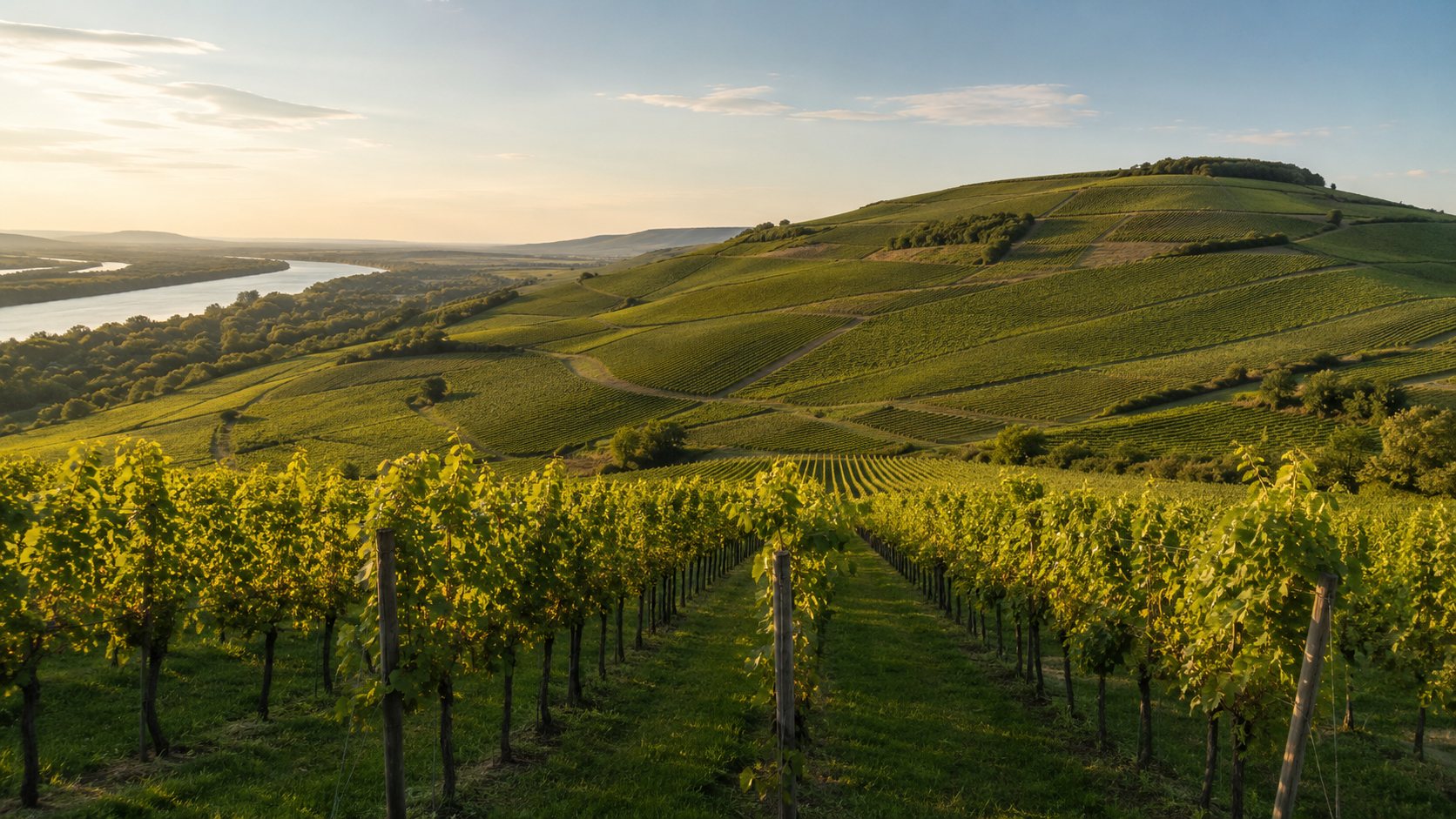 Viñedos de Furmint en las laderas históricas de Tokaj