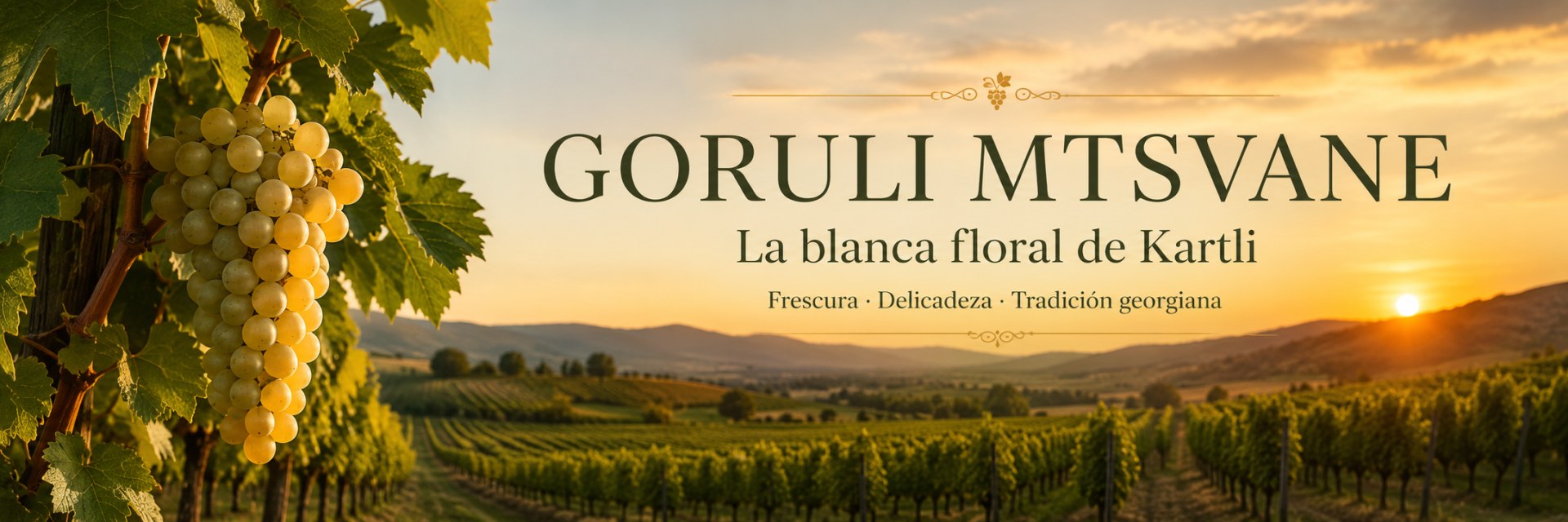 Goruli Mtsvane: viñedo y uvas en su territorio de referencia