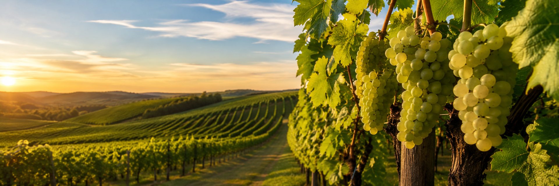 Graševina: viñedo y uvas en su territorio de referencia