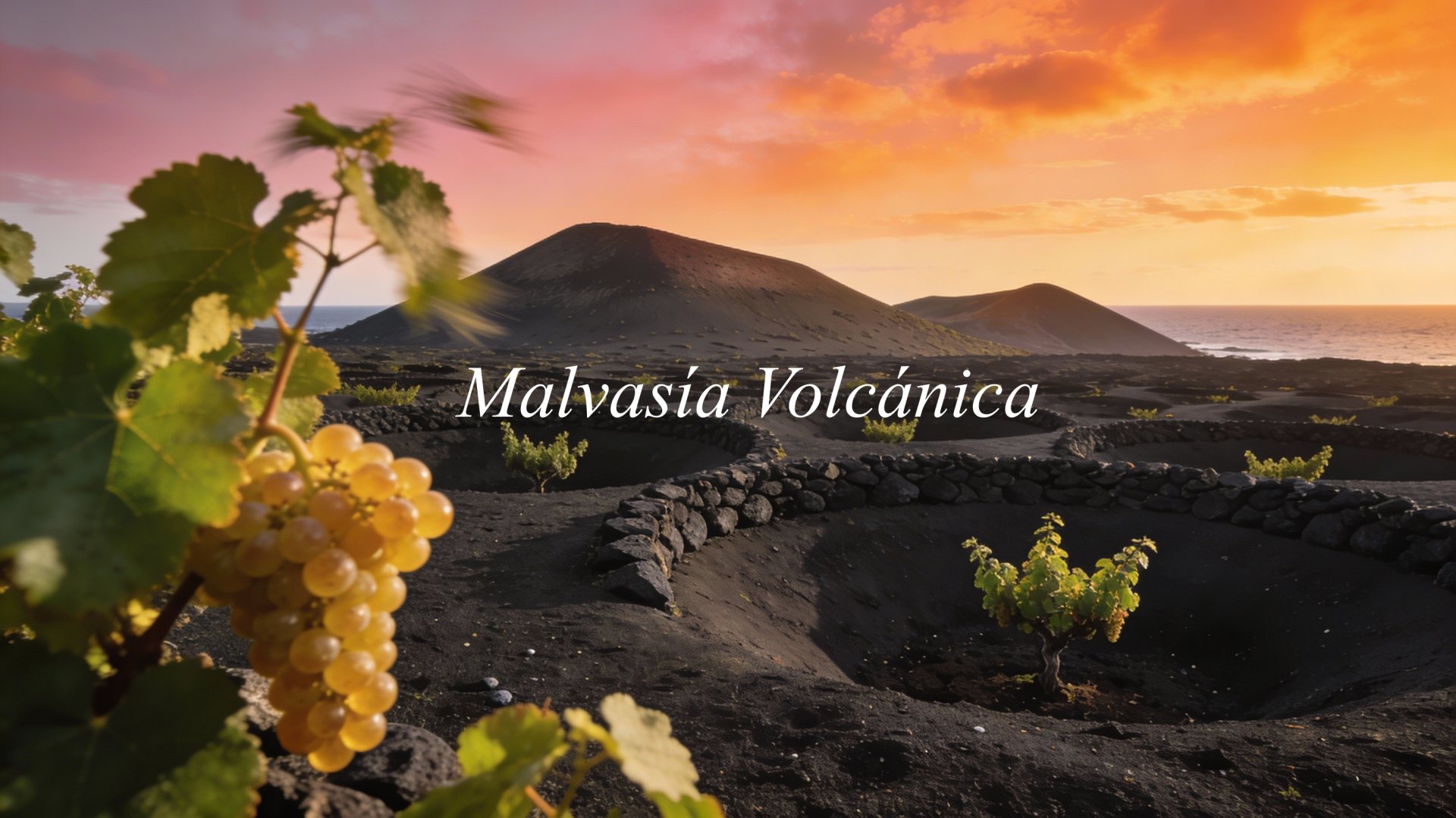 Viñedos de Malvasía Volcánica en Lanzarote