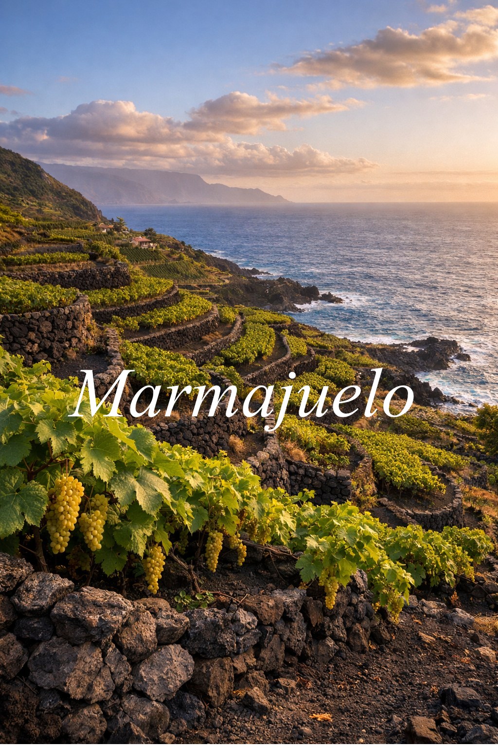 Viñedos de Marmajuelo o Bermejuela en Canarias