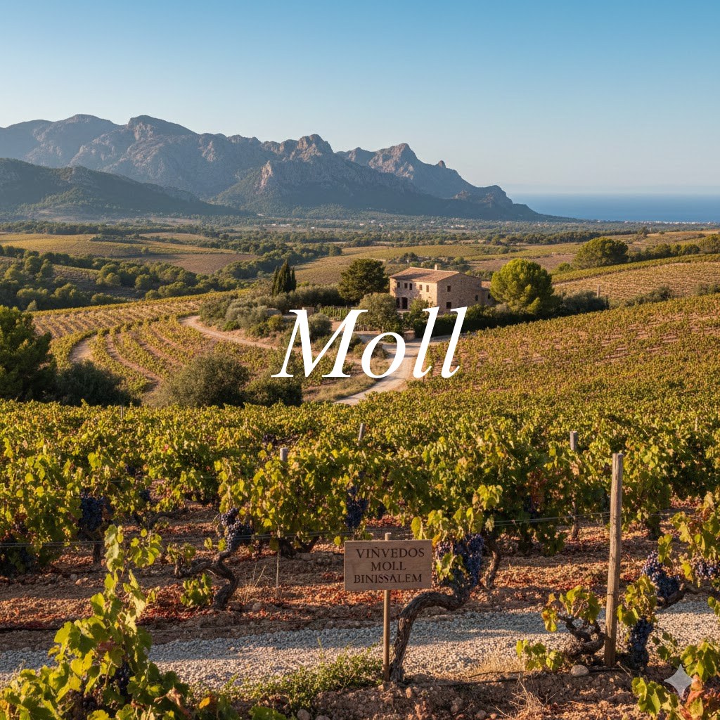 Viñedos de Moll o Prensal Blanca en Mallorca