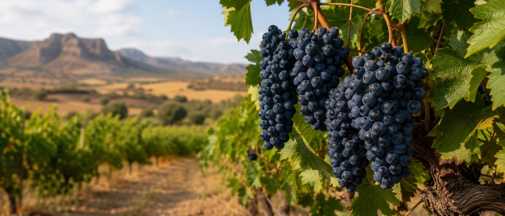 Viñedos de Moravia Agria en La Manchuela