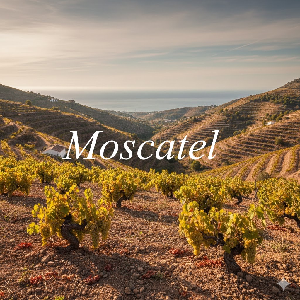 Moscatel: viñedo y uvas en su territorio de referencia