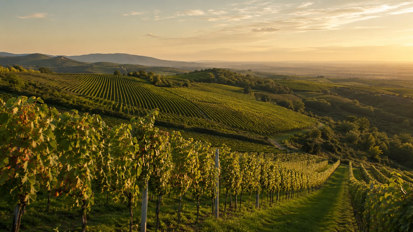 Racimos y viñedo de Sankt Laurent en Austria