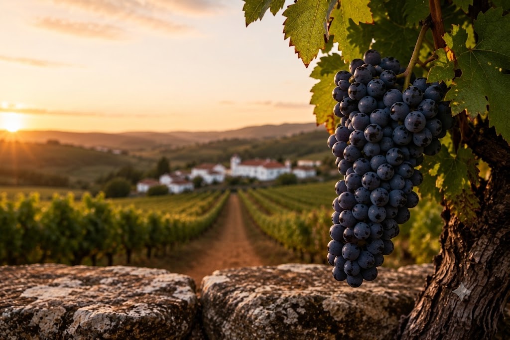 Trincadeira: viñedo y uvas en su territorio de referencia