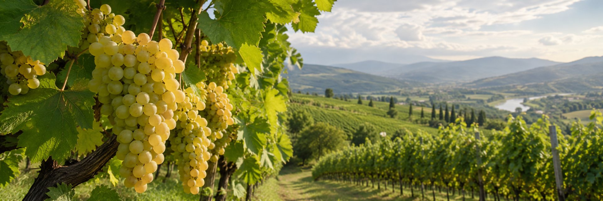 Viñedo de Tsolikouri en el oeste de Georgia