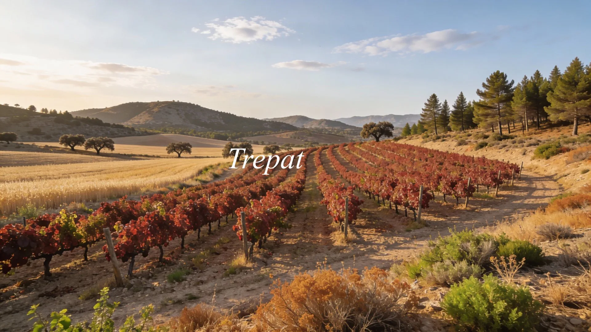 Viñedos de Trepat en la Conca de Barberà