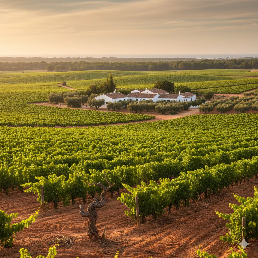 Paisaje vitícola del Condado de Huelva