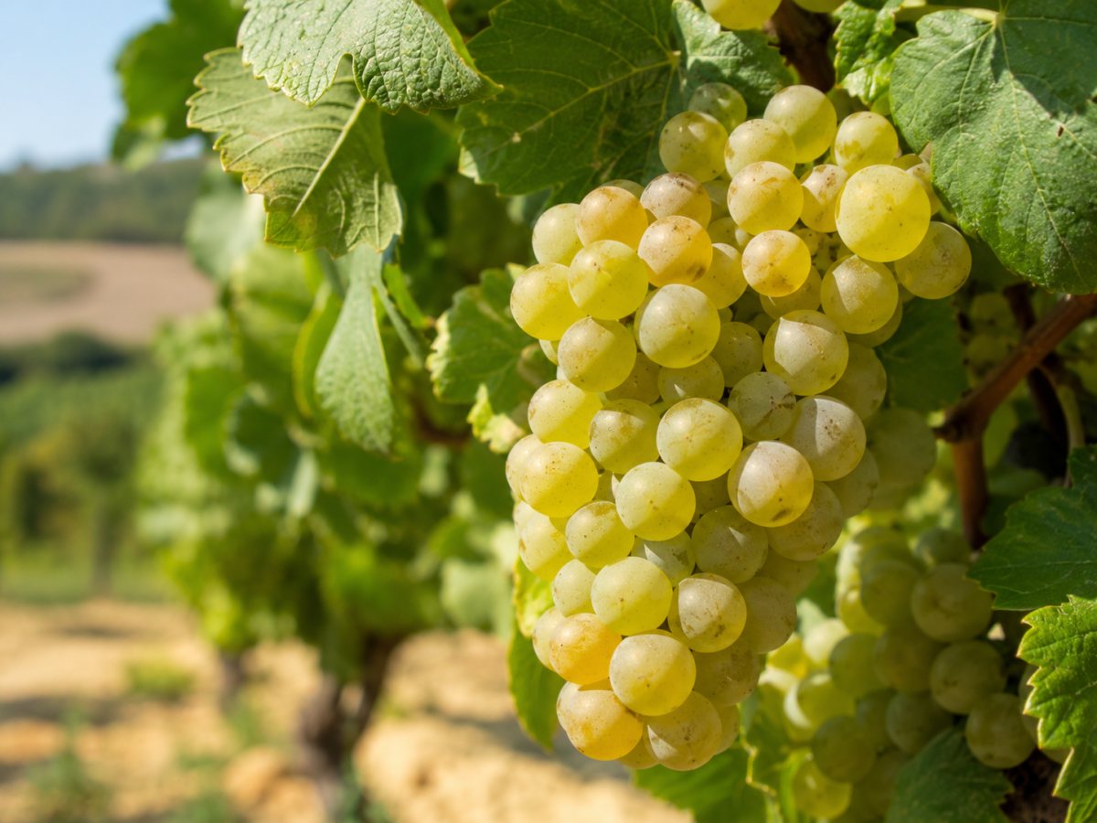 Racimo de uva blanca Tortosí