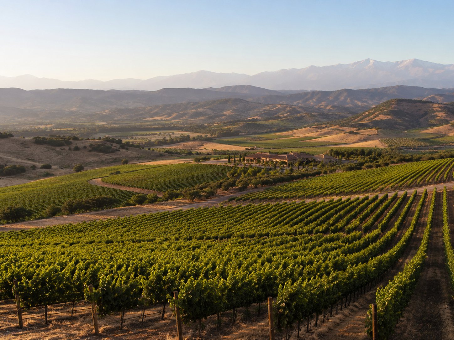 Viñedos de Cachapoal y Colchagua en el Valle de Rapel