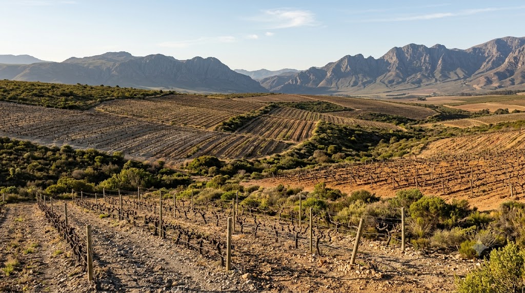 Viñedos de secano en Swartland, Darling y Tulbagh