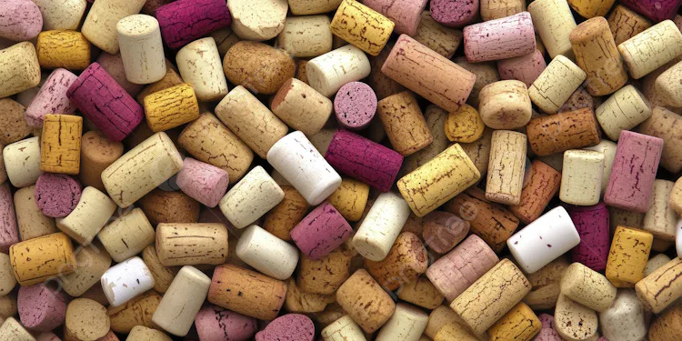 Diferentes tipos de tapones de vino: corcho natural, aglomerado, sintético y rosca
